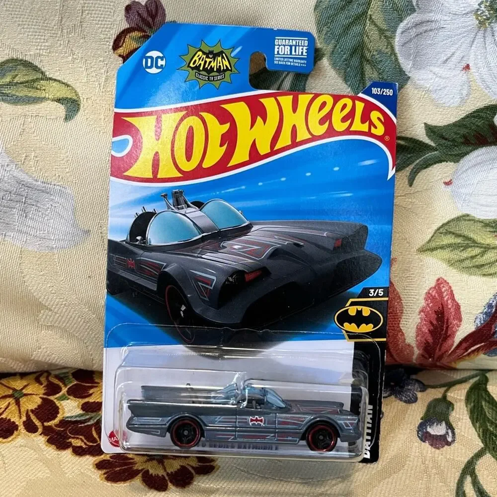 NIB! 2025 Hot Wheels 3/5 Batman Blue TV Series Batmobile